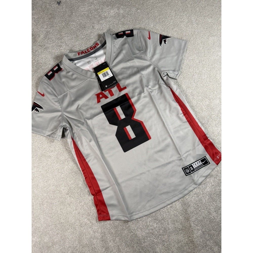 Kyle Pitts Atlanta Falcons Nike Inverted Legend Gray NFL Jersey Women Small-$90